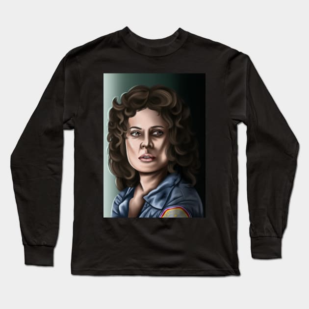 Ellen Long Sleeve T-Shirt by torirosenbaum